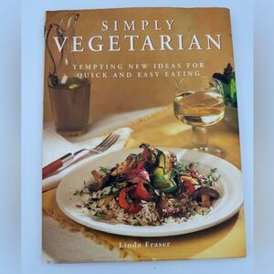 Simply Vegetarian Linda Fraser‎ 1999 Cookbook Quick Easy Vegetarian Recipes